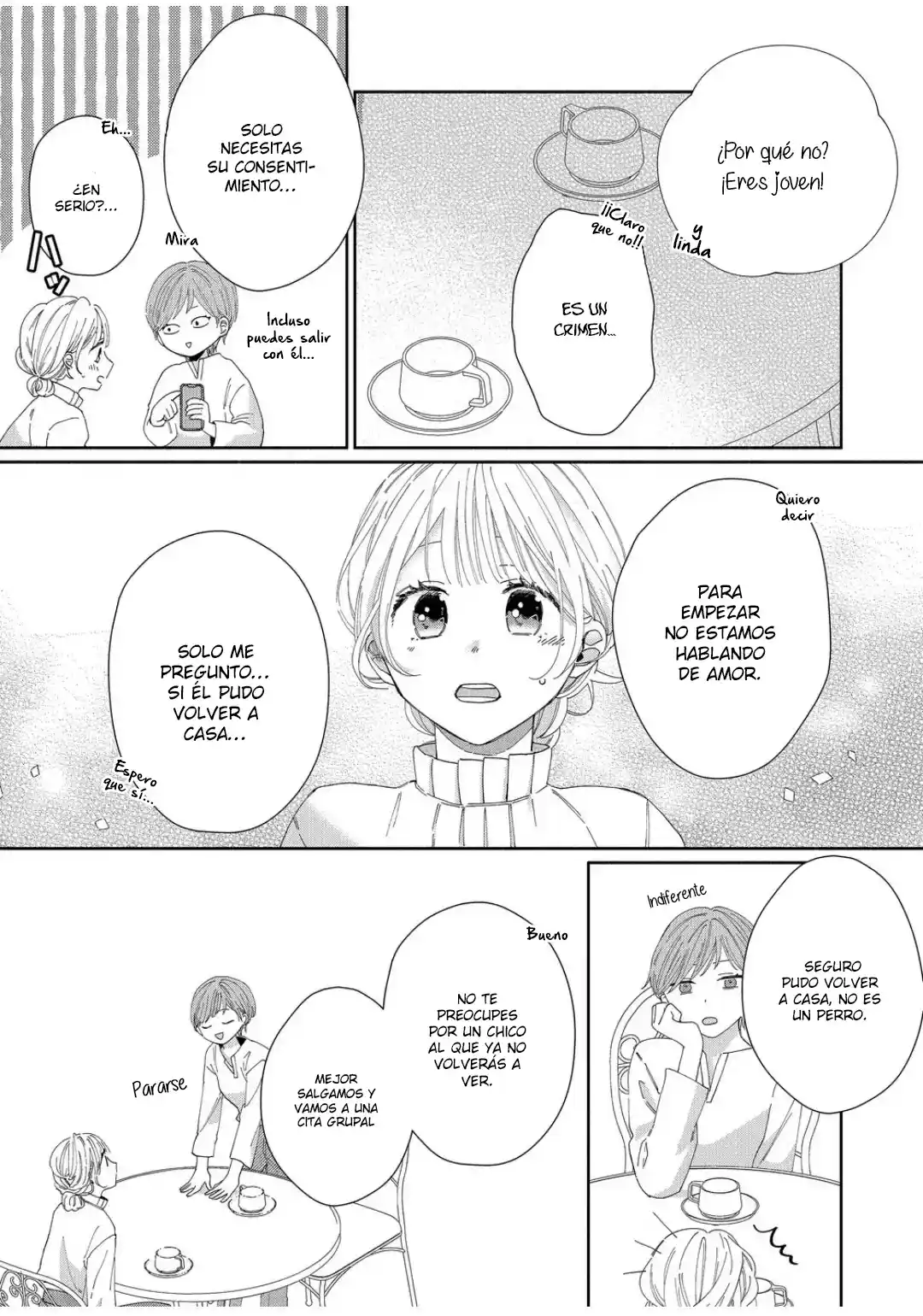 Por Alguna Razón, Puedo Oir El Amor De Aki-kun - Capítulo 6 - Página 7 - LectorTMOo