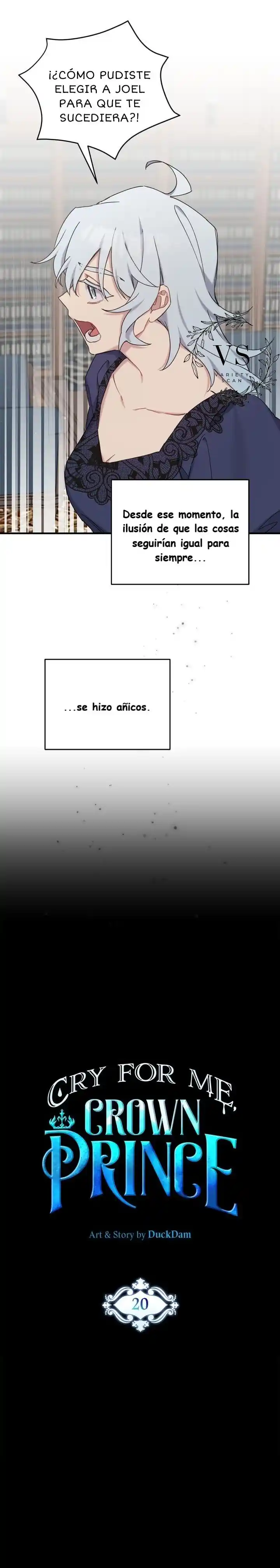 Por favor, llora Príncipe Heredero - Capítulo 20 - Página 10 - LectorTMOo