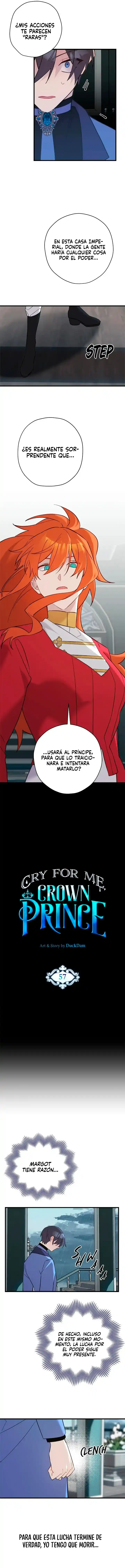 Por favor, llora Príncipe Heredero - Capítulo 57 - Página 5 - LectorTMOo