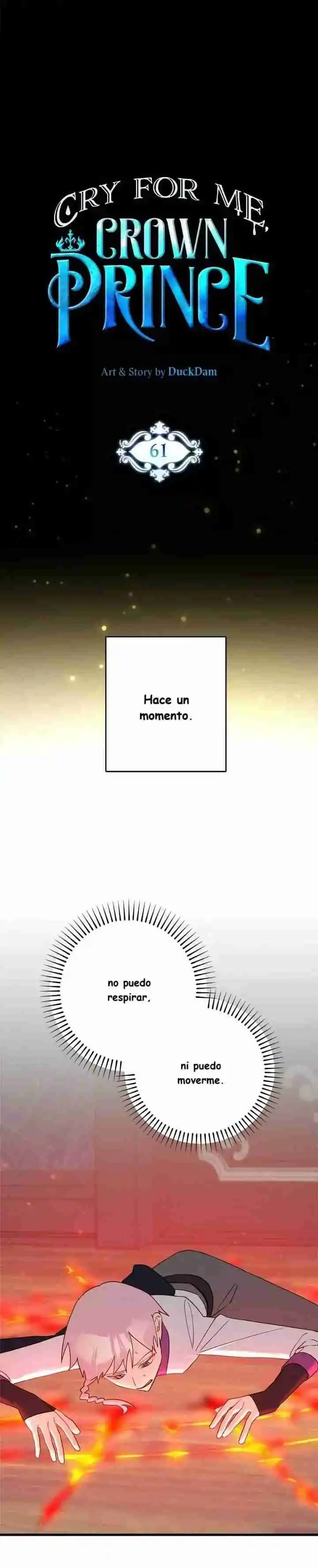 Por favor, llora Príncipe Heredero - Capítulo 61 - Página 15 - LectorTMOo