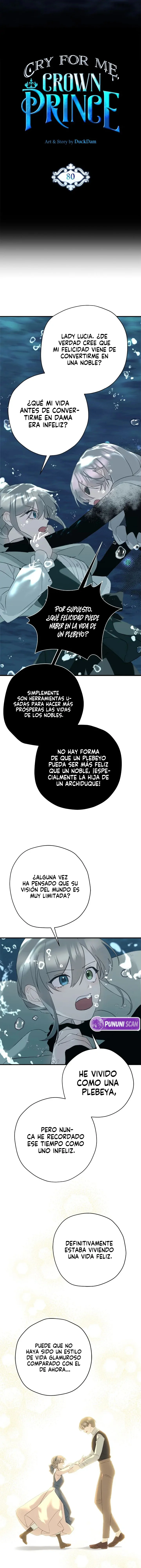 Por favor, llora Príncipe Heredero - Capítulo 80 - Página 5 - LectorTMOo