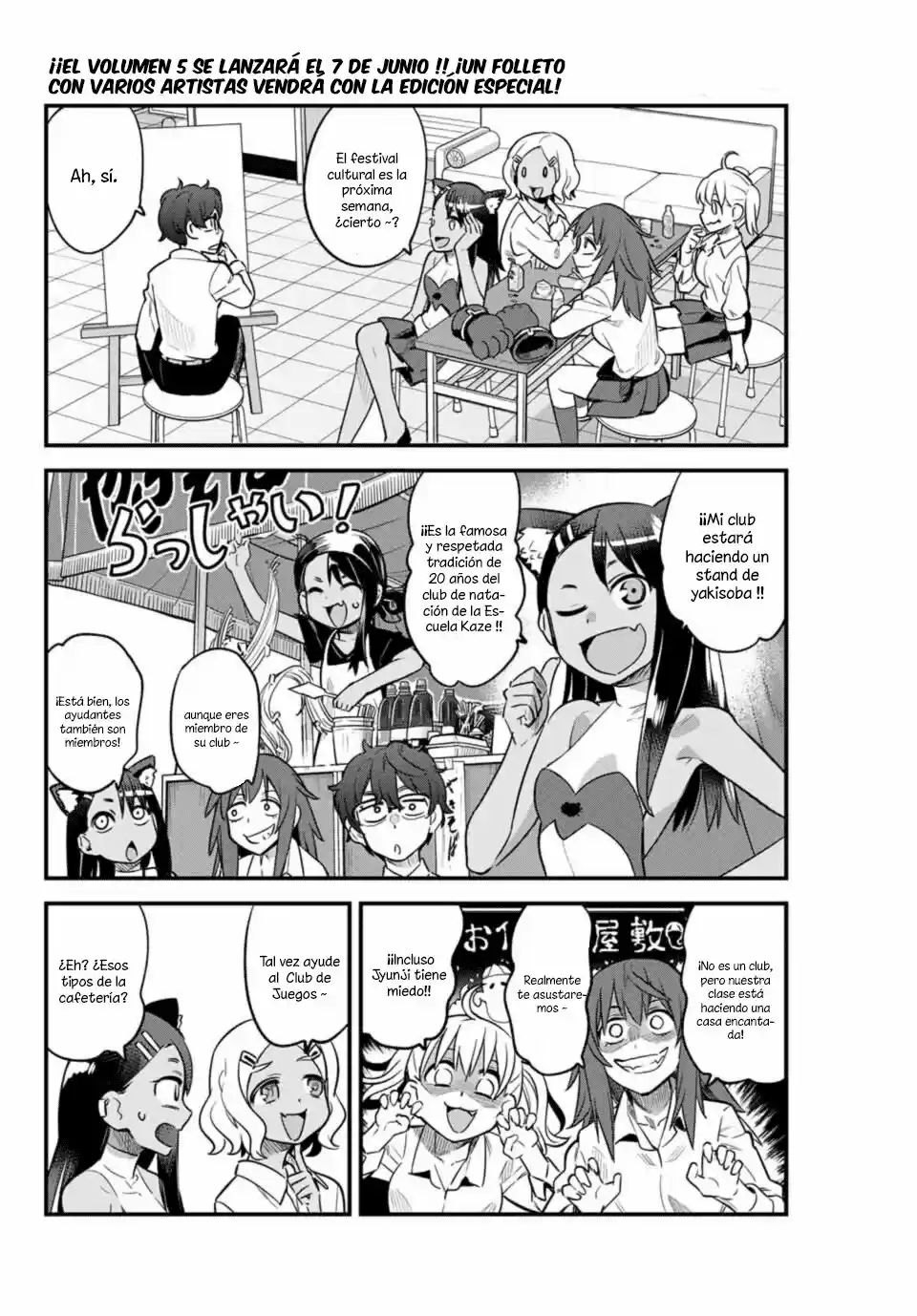 Por Favor No Me Molestes, Nagatoro - Capítulo 38 - Página 6 - LectorTMOo