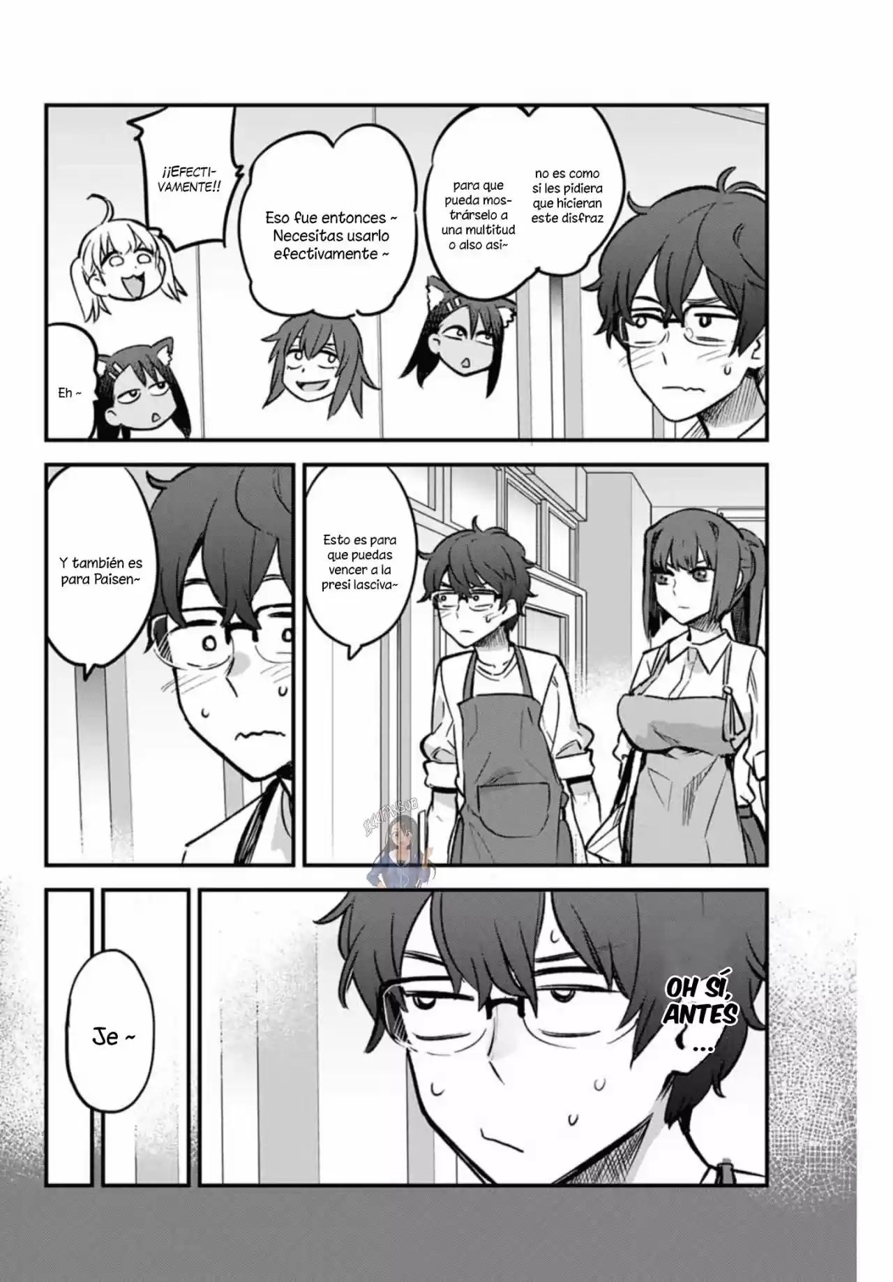 Por Favor No Me Molestes, Nagatoro - Capítulo 44 - Página 8 - LectorTMOo
