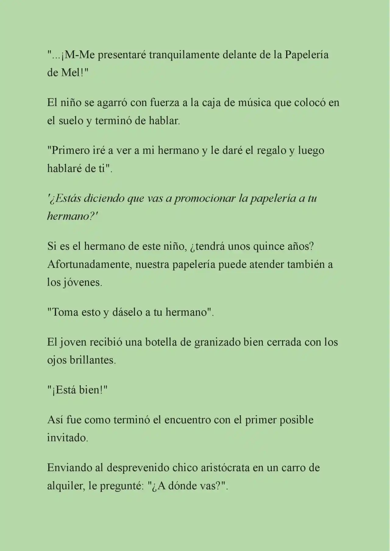 ¡Por Favor, No Vengas A La Papelería De La Villana! - Capítulo 12 - Página 4 - LectorTMOo