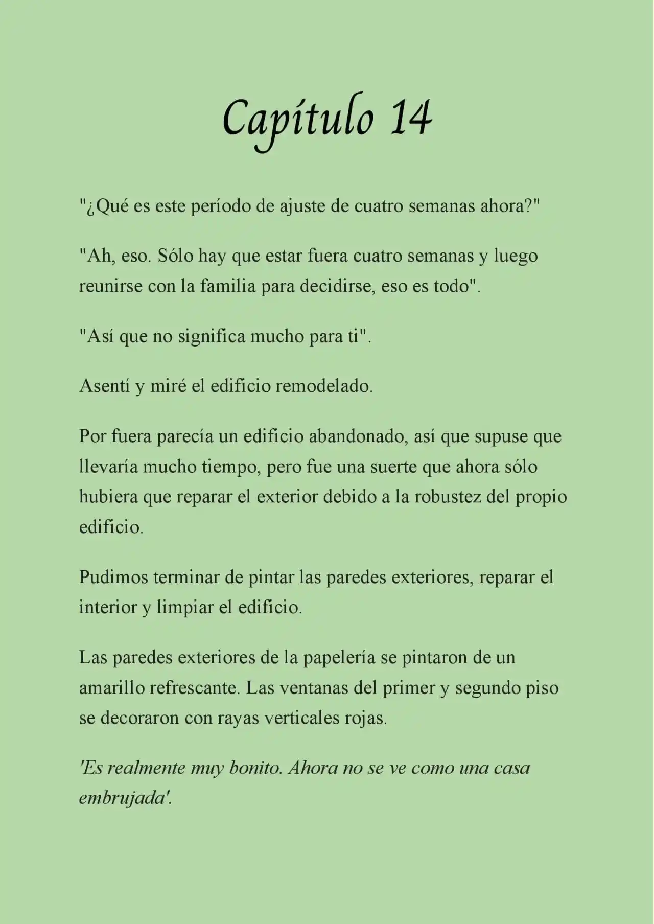 ¡Por Favor, No Vengas A La Papelería De La Villana! - Capítulo 14 - Página 3 - LectorTMOo