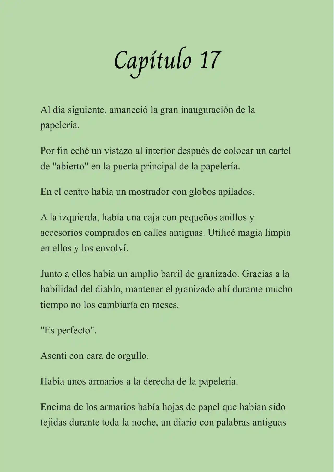 ¡Por Favor, No Vengas A La Papelería De La Villana! - Capítulo 17 - Página 3 - LectorTMOo