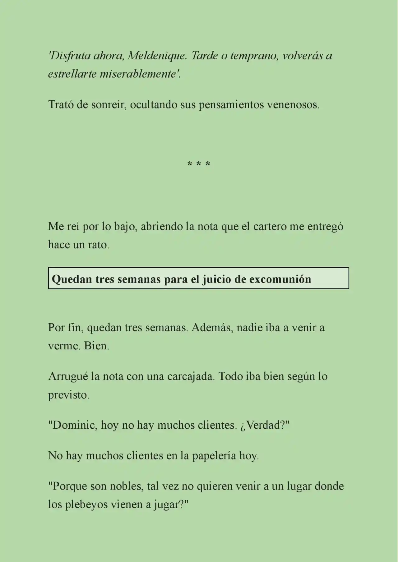 ¡Por Favor, No Vengas A La Papelería De La Villana! - Capítulo 36 - Página 10 - LectorTMOo