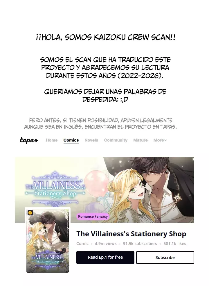 ¡Por Favor, No Vengas A La Papelería De La Villana! - Capítulo 121 - Página 24 - LectorTMOo