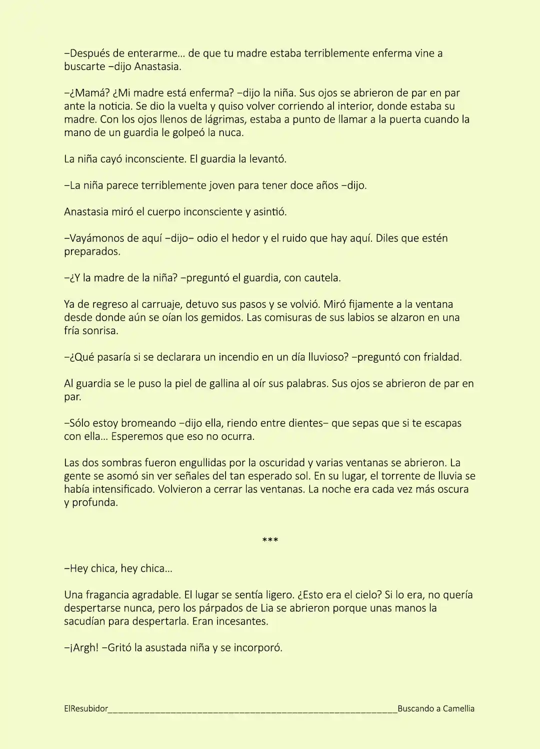 Por Favor, Tenga Paciencia, Gran Duque (Novela) - Capítulo 1 - Página 5 - LectorTMOo