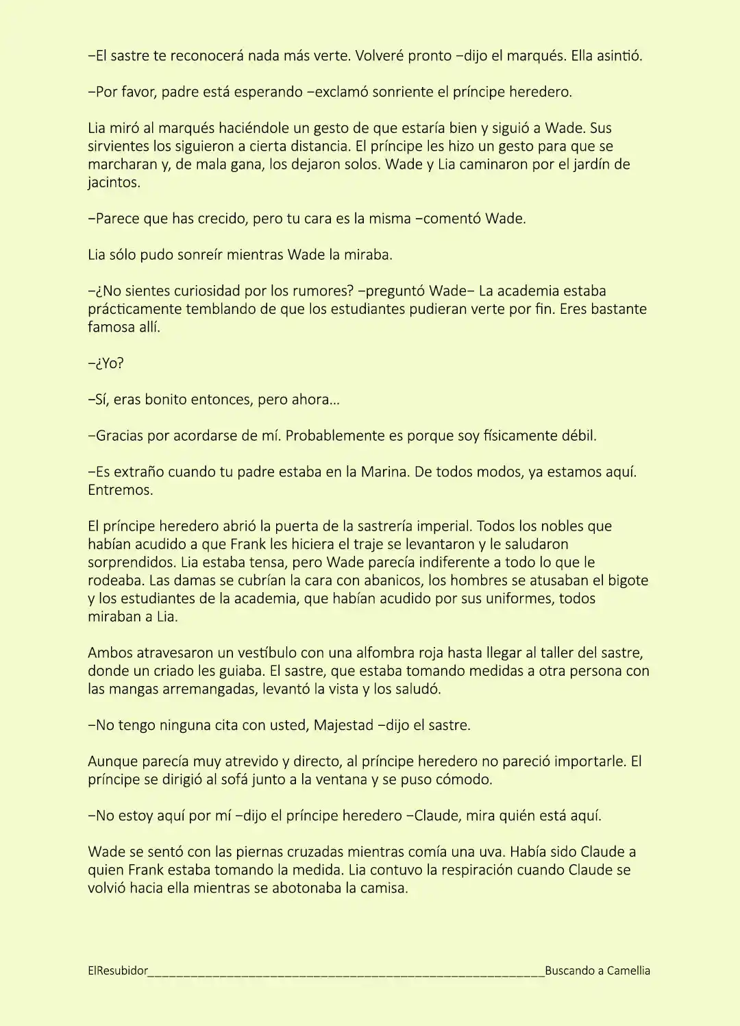 Por Favor, Tenga Paciencia, Gran Duque (Novela) - Capítulo 10 - Página 4 - LectorTMOo