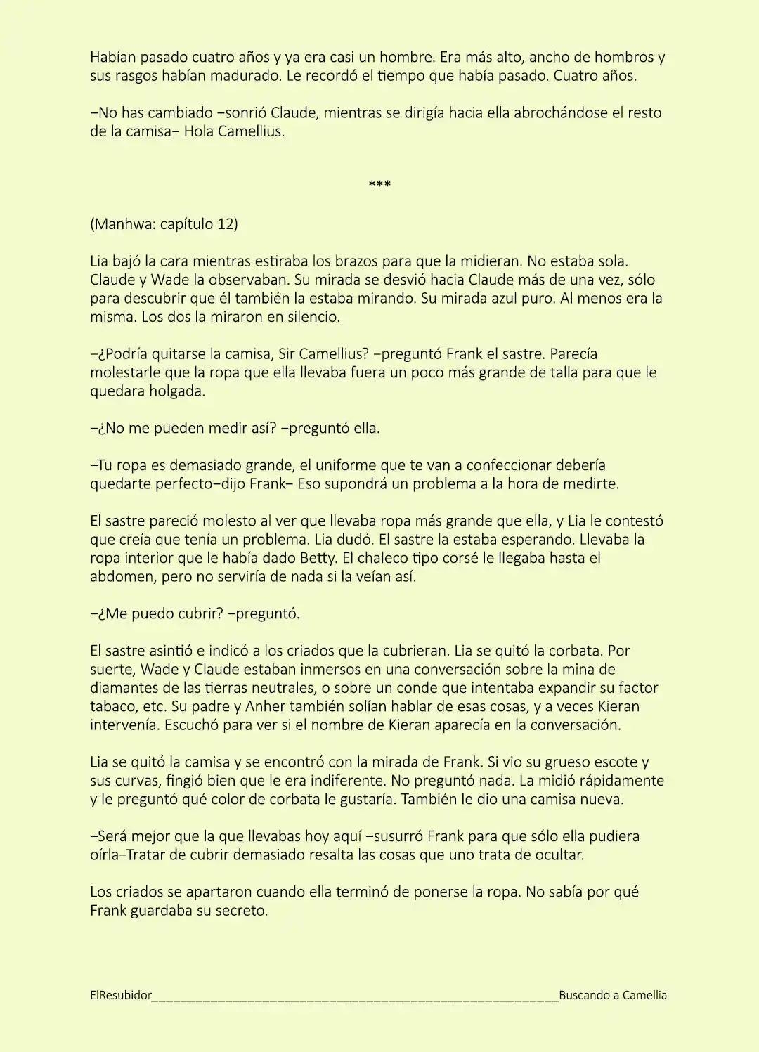 Por Favor, Tenga Paciencia, Gran Duque (Novela) - Capítulo 10 - Página 5 - LectorTMOo