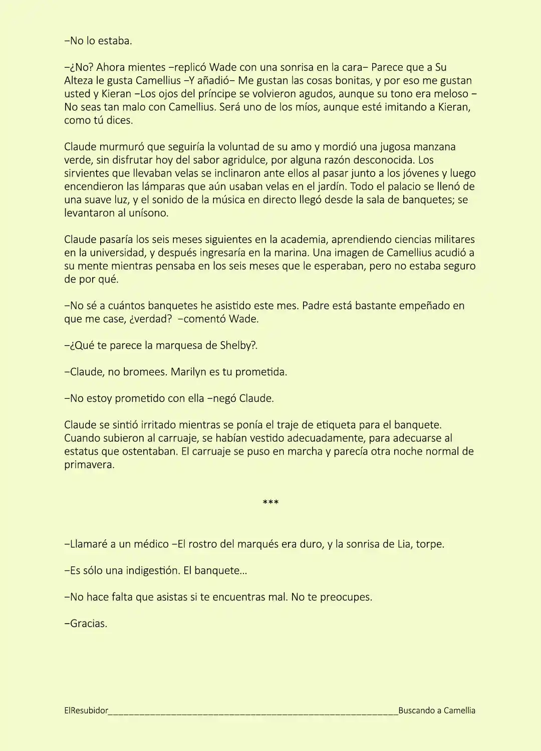 Por Favor, Tenga Paciencia, Gran Duque (Novela) - Capítulo 12 - Página 4 - LectorTMOo
