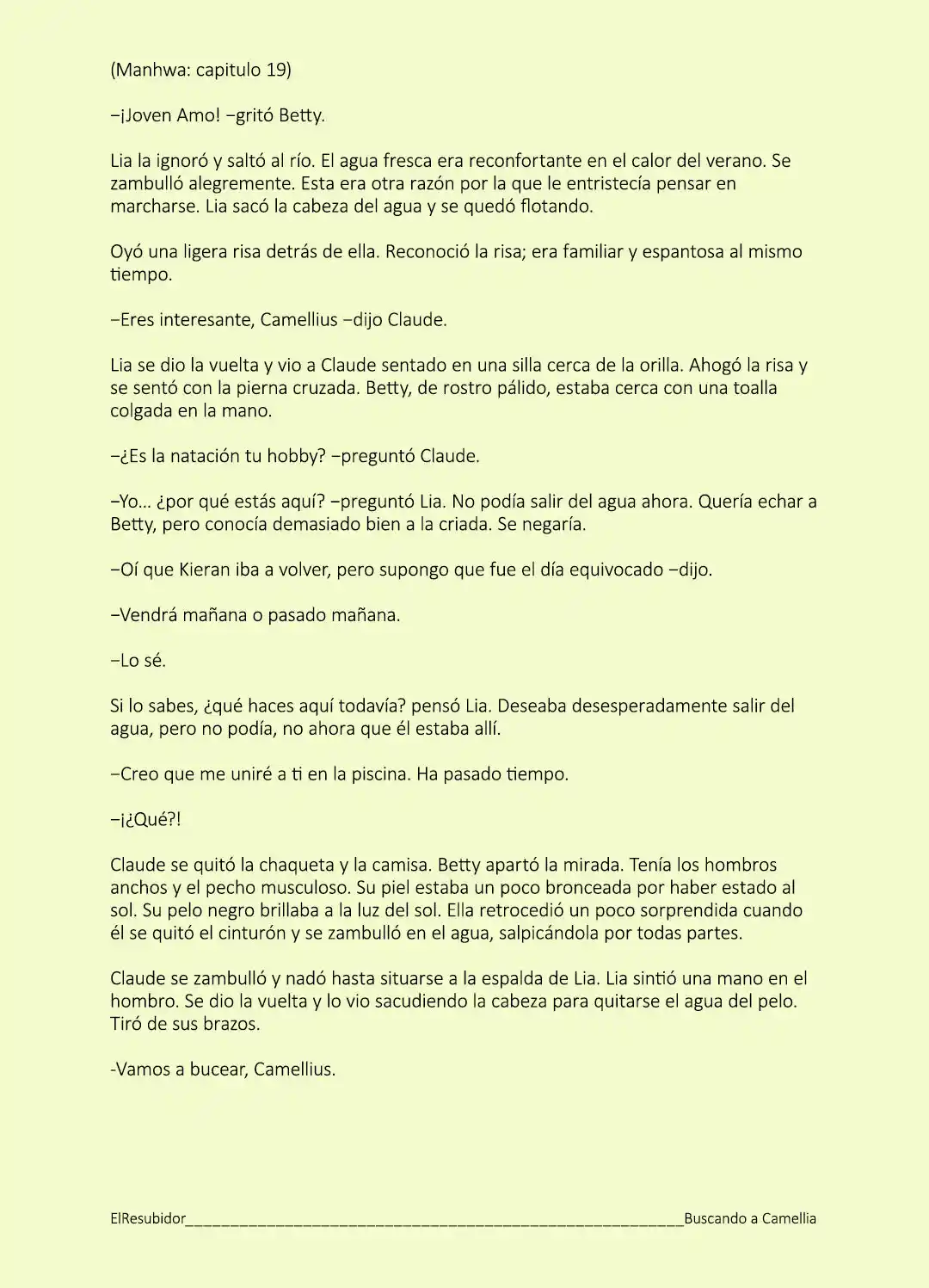 Por Favor, Tenga Paciencia, Gran Duque (Novela) - Capítulo 16 - Página 6 - LectorTMOo