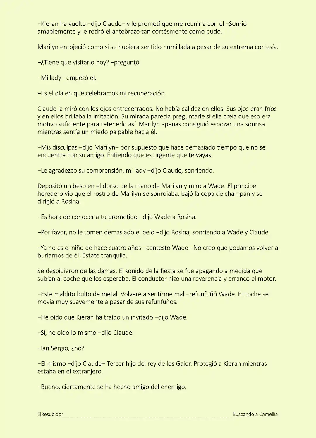 Por Favor, Tenga Paciencia, Gran Duque (Novela) - Capítulo 18 - Página 6 - LectorTMOo