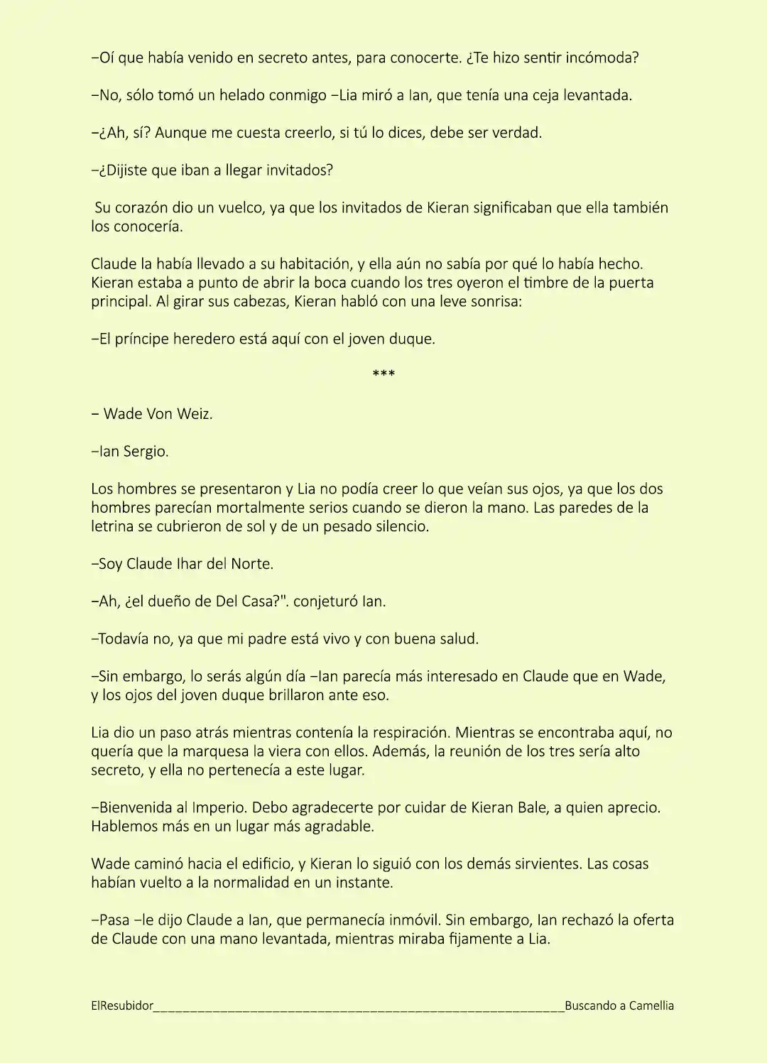 Por Favor, Tenga Paciencia, Gran Duque (Novela) - Capítulo 19 - Página 5 - LectorTMOo