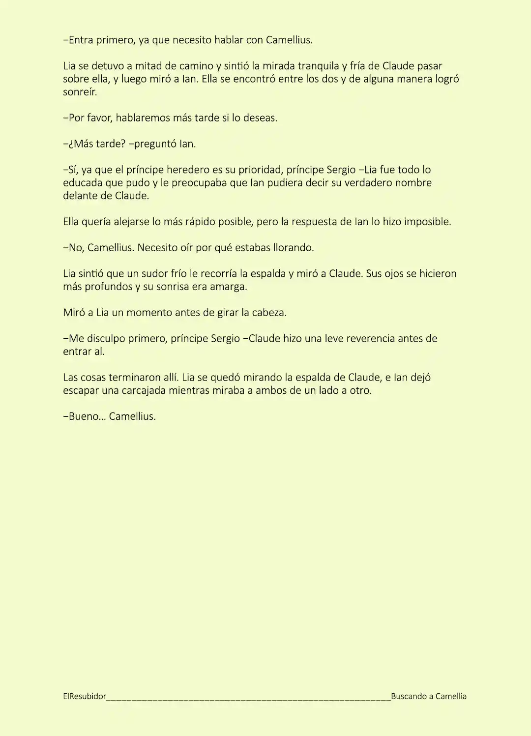Por Favor, Tenga Paciencia, Gran Duque (Novela) - Capítulo 19 - Página 6 - LectorTMOo