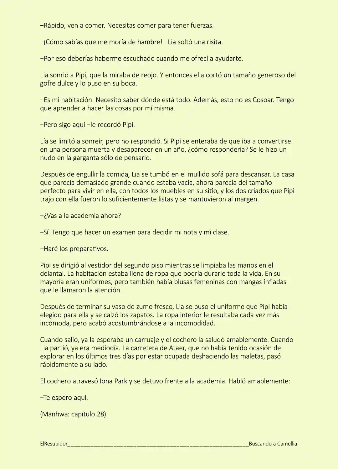 Por Favor, Tenga Paciencia, Gran Duque (Novela) - Capítulo 22 - Página 6 - LectorTMOo