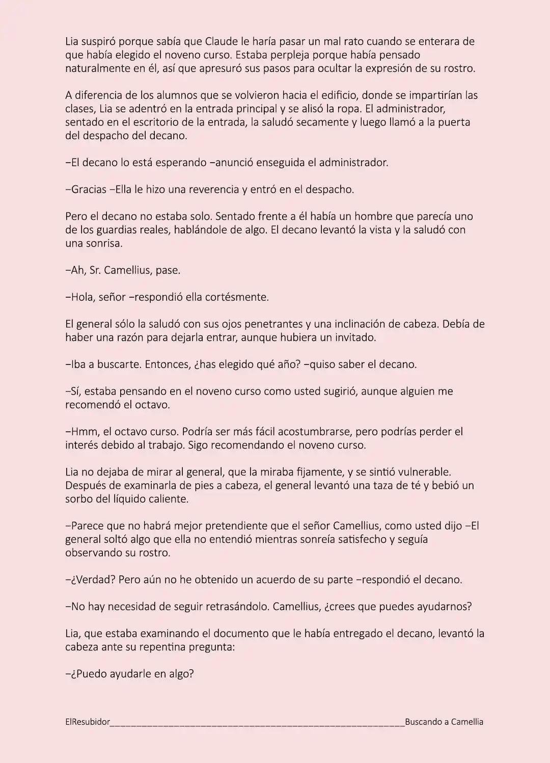 Por Favor, Tenga Paciencia, Gran Duque (Novela) - Capítulo 29 - Página 5 - LectorTMOo
