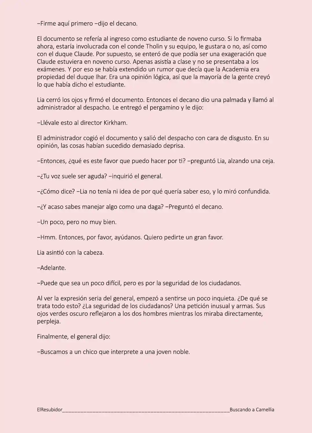 Por Favor, Tenga Paciencia, Gran Duque (Novela) - Capítulo 29 - Página 6 - LectorTMOo