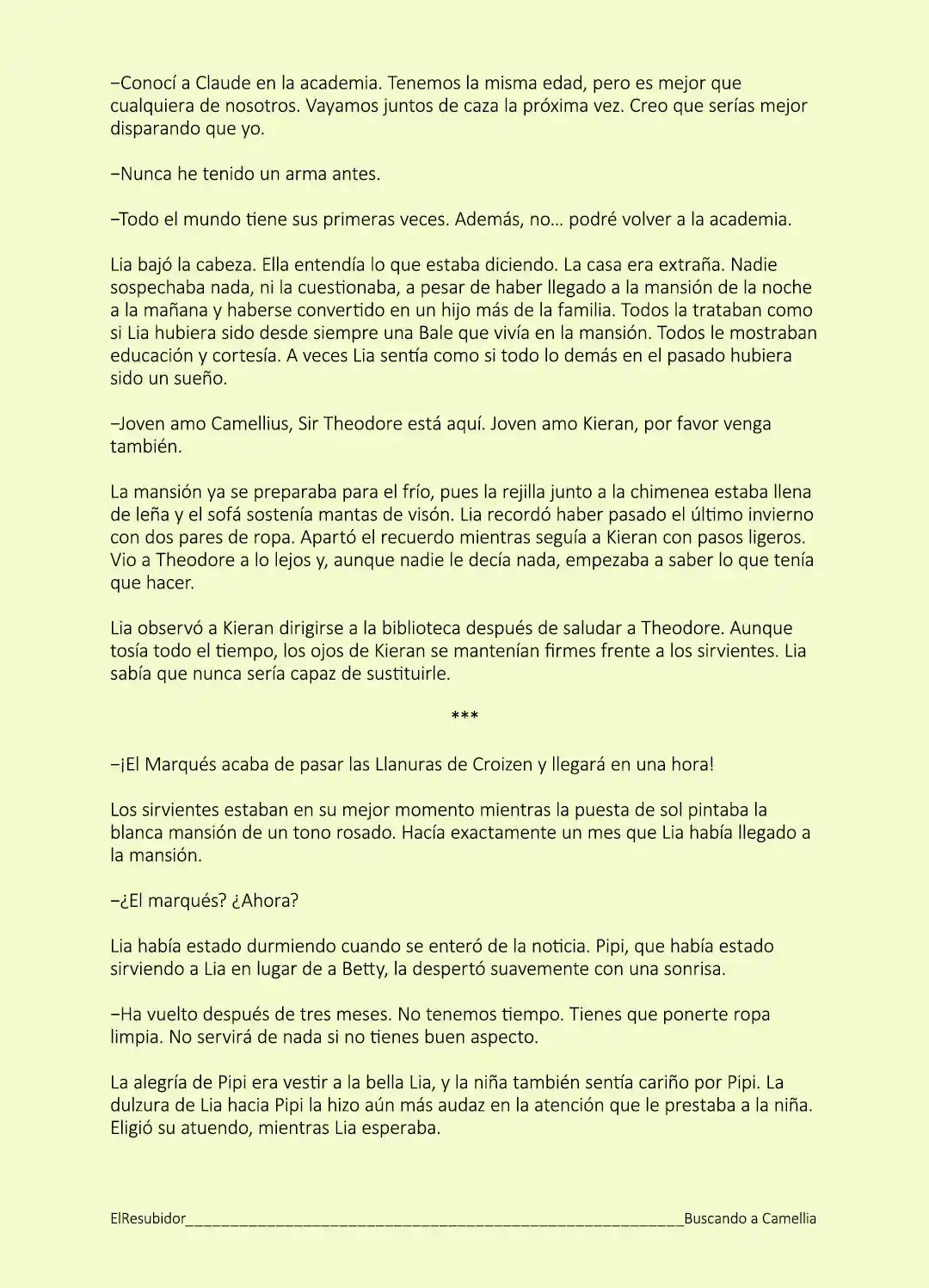 Por Favor, Tenga Paciencia, Gran Duque (Novela) - Capítulo 4 - Página 5 - LectorTMOo