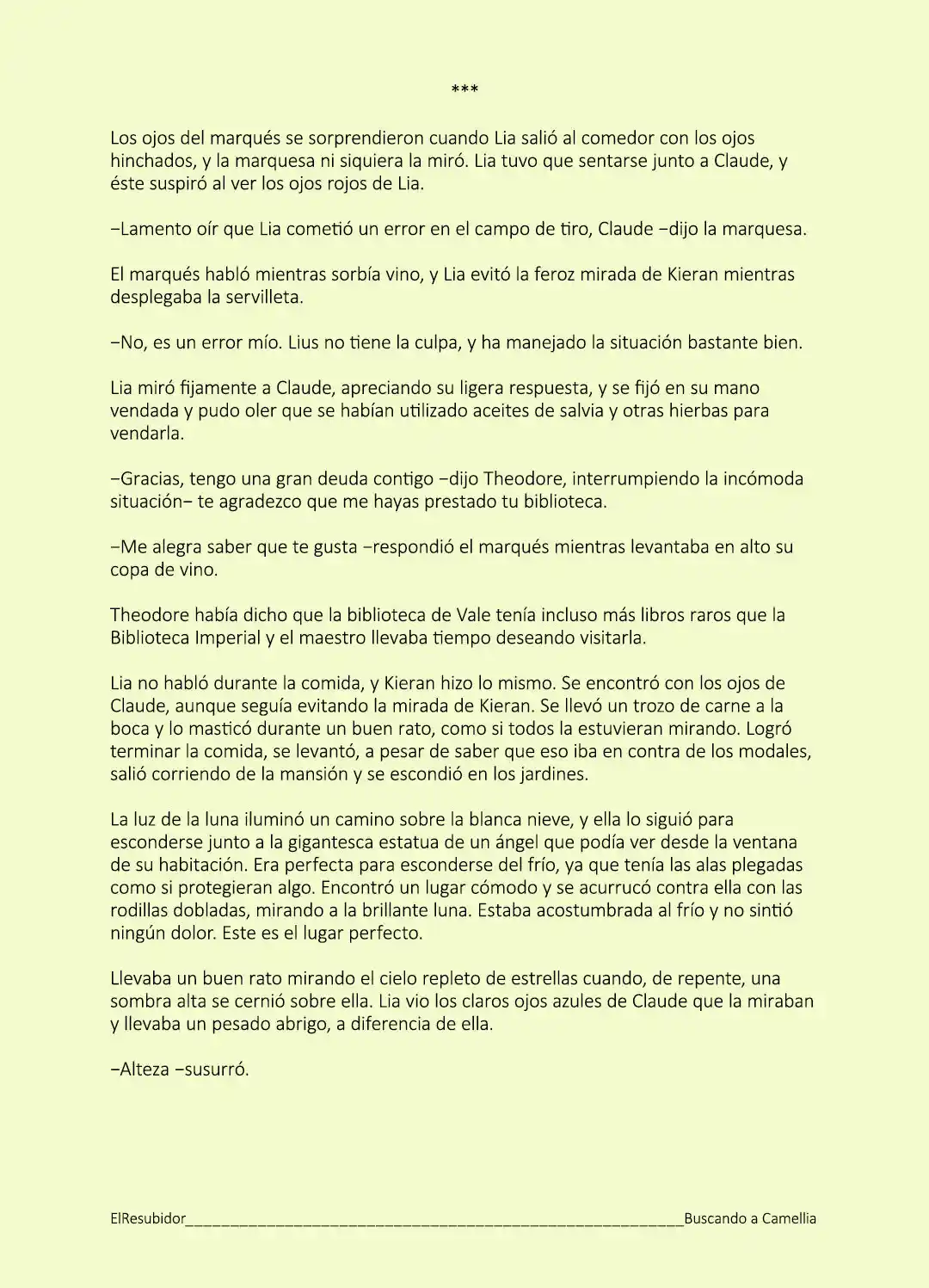 Por Favor, Tenga Paciencia, Gran Duque (Novela) - Capítulo 6 - Página 5 - LectorTMOo