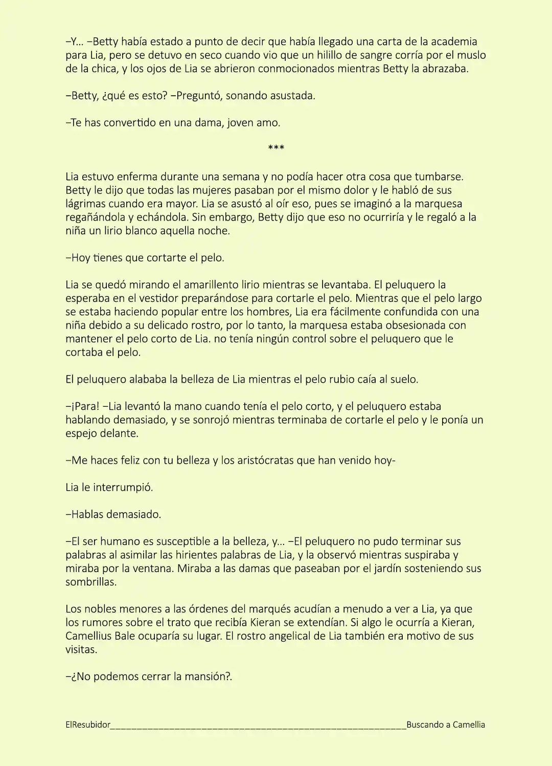 Por Favor, Tenga Paciencia, Gran Duque (Novela) - Capítulo 8 - Página 5 - LectorTMOo