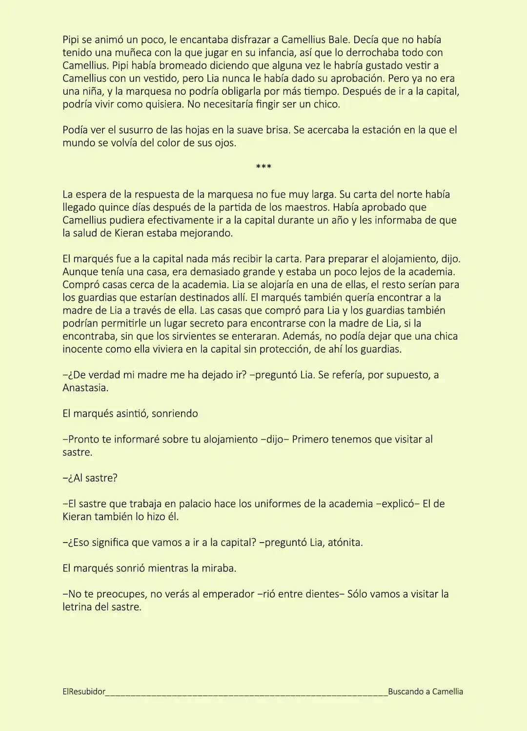 Por Favor, Tenga Paciencia, Gran Duque (Novela) - Capítulo 9 - Página 5 - LectorTMOo