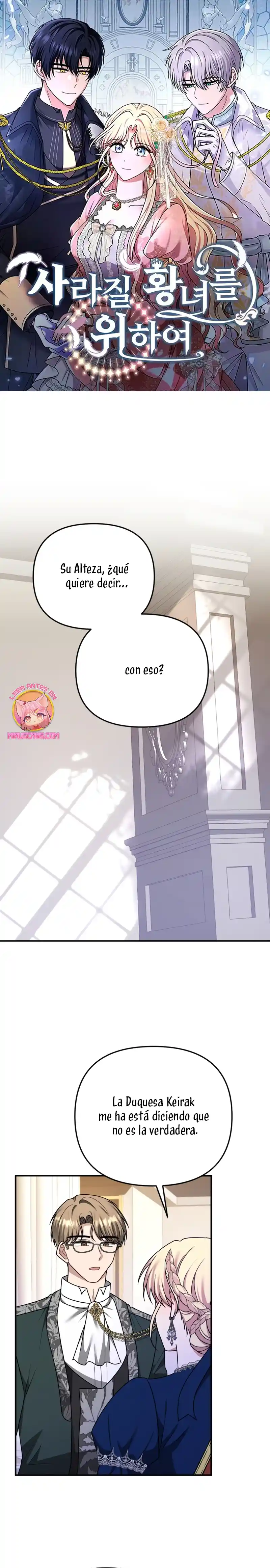 Por La Princesa Que Desaparecerá - Capítulo 22 - Página 2 - LectorTMOo