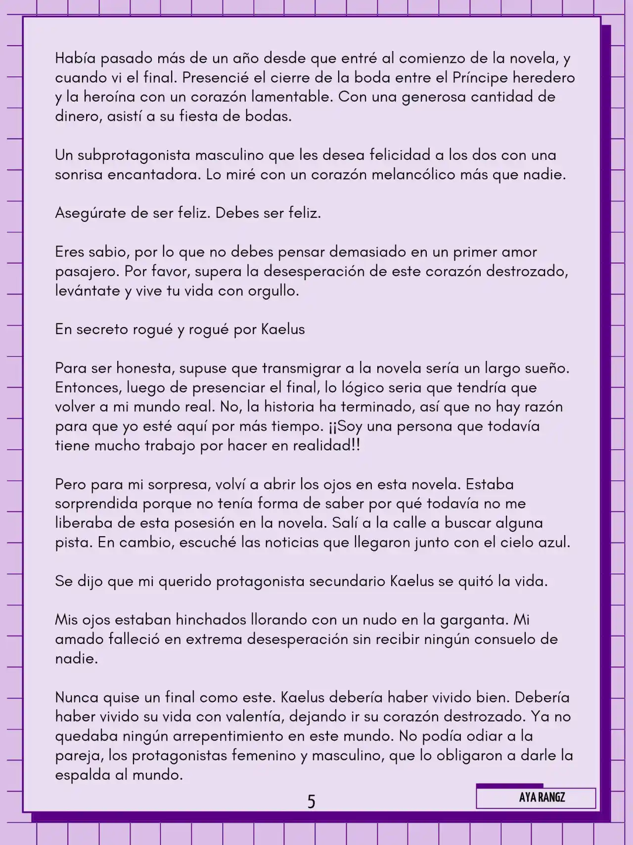 Por Mi Favorito Abandonado (Novela) - Capítulo 1 - Página 6 - LectorTMOo