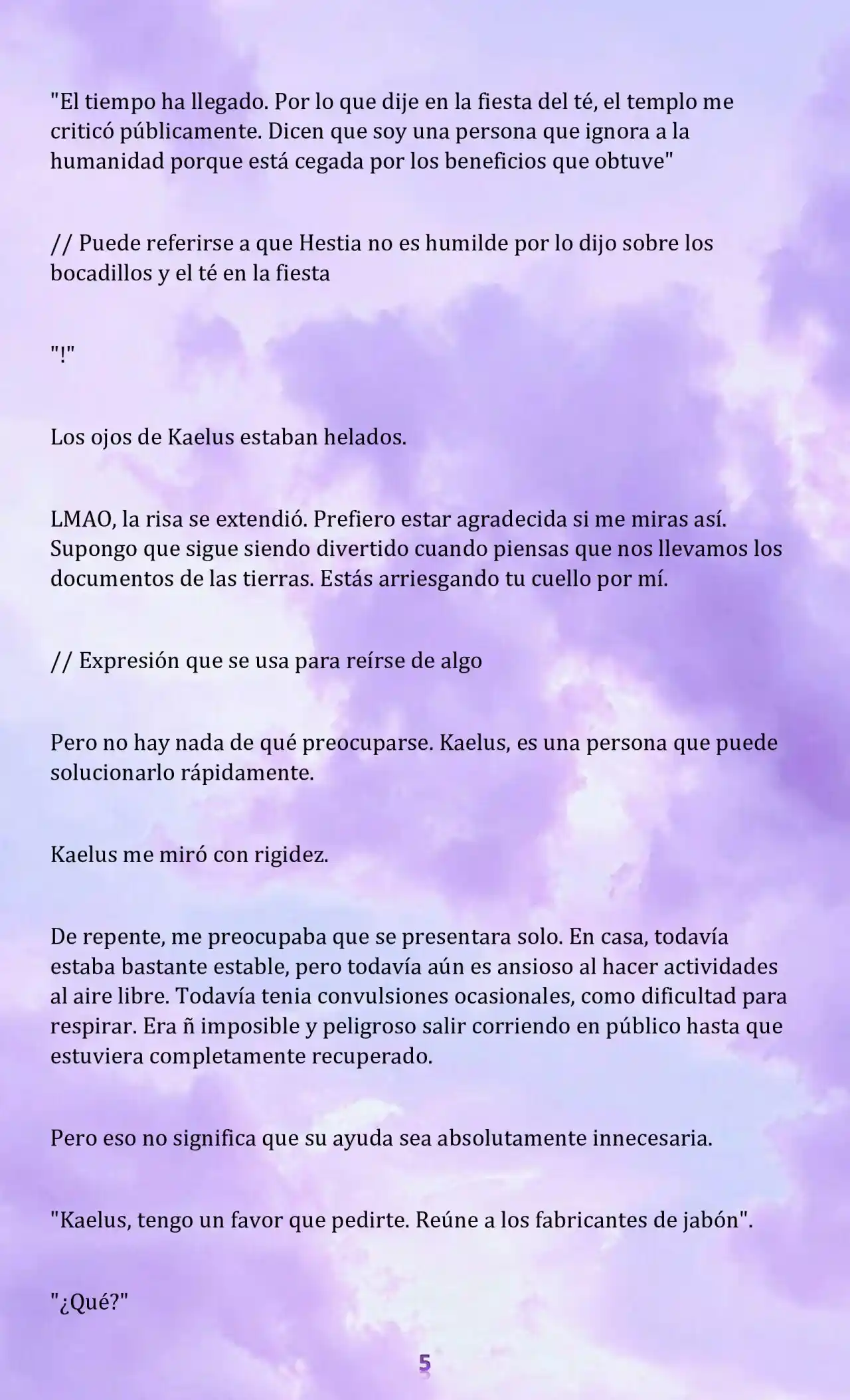 Por Mi Favorito Abandonado (Novela) - Capítulo 10 - Página 8 - LectorTMOo