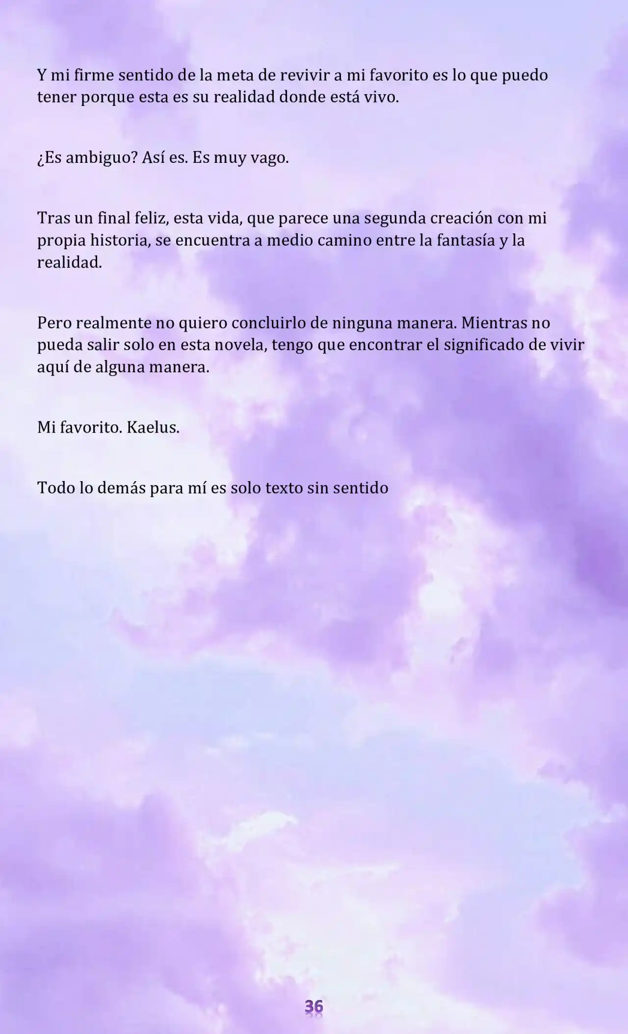 Por Mi Favorito Abandonado (Novela) - Capítulo 11 - Página 36 - LectorTMOo
