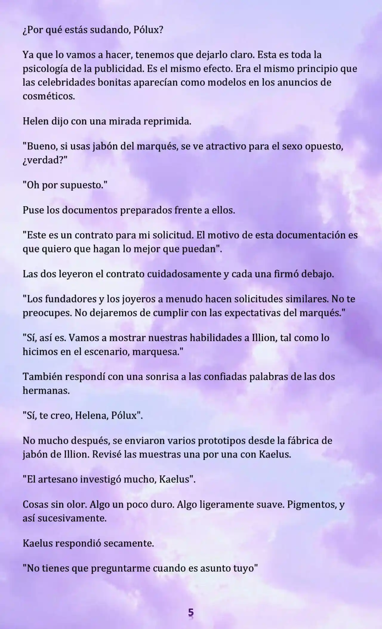 Por Mi Favorito Abandonado (Novela) - Capítulo 14 - Página 6 - LectorTMOo