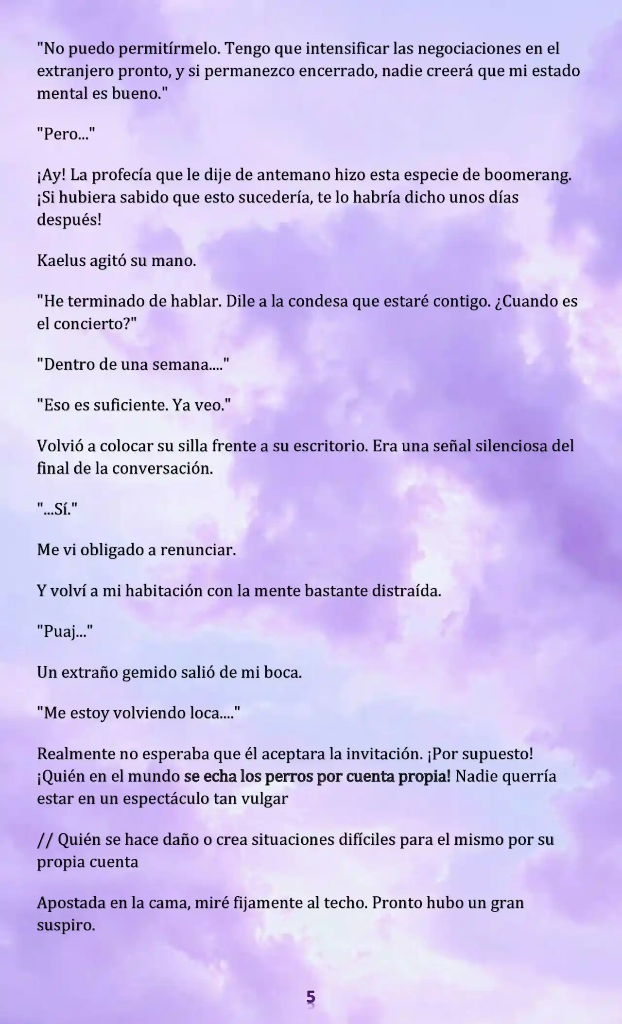 Por Mi Favorito Abandonado (Novela) - Capítulo 16 - Página 7 - LectorTMOo