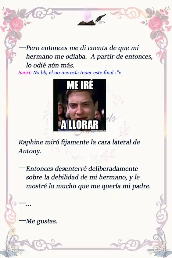 POR MI HERMANO CONQUISTARÉ AL PROTAGONISTA MASCULINO PRINCIPAL (Novela) - Capítulo 127 - Página 18 - LectorTMOo