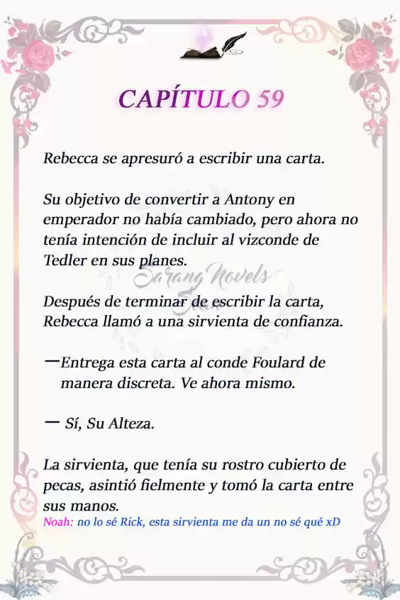 POR MI HERMANO CONQUISTARÉ AL PROTAGONISTA MASCULINO PRINCIPAL (Novela) - Capítulo 59 - Página 6 - LectorTMOo