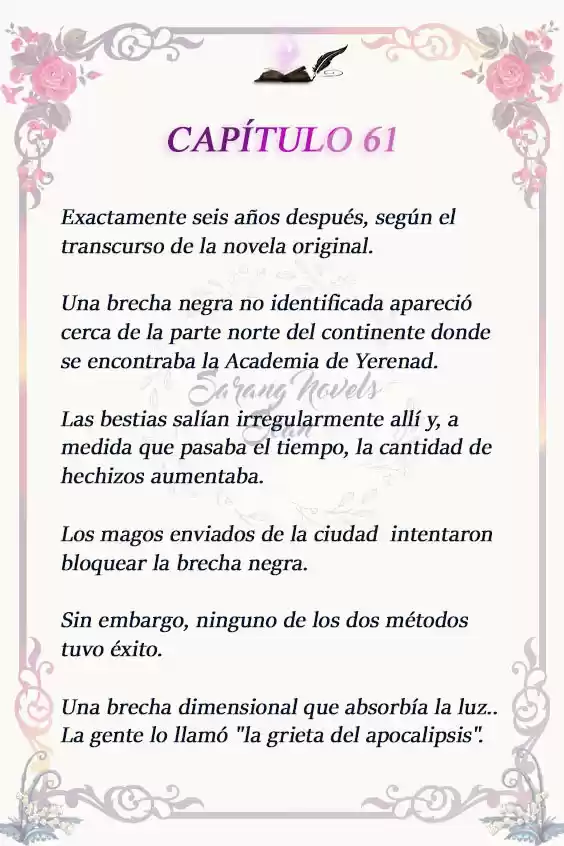 POR MI HERMANO CONQUISTARÉ AL PROTAGONISTA MASCULINO PRINCIPAL (Novela) - Capítulo 61 - Página 4 - LectorTMOo