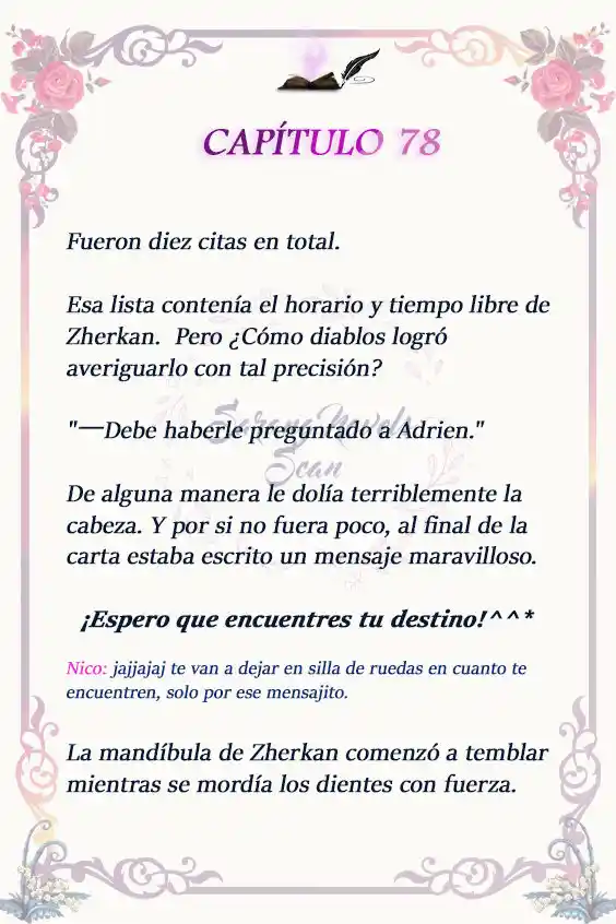 POR MI HERMANO CONQUISTARÉ AL PROTAGONISTA MASCULINO PRINCIPAL (Novela) - Capítulo 78 - Página 4 - LectorTMOo