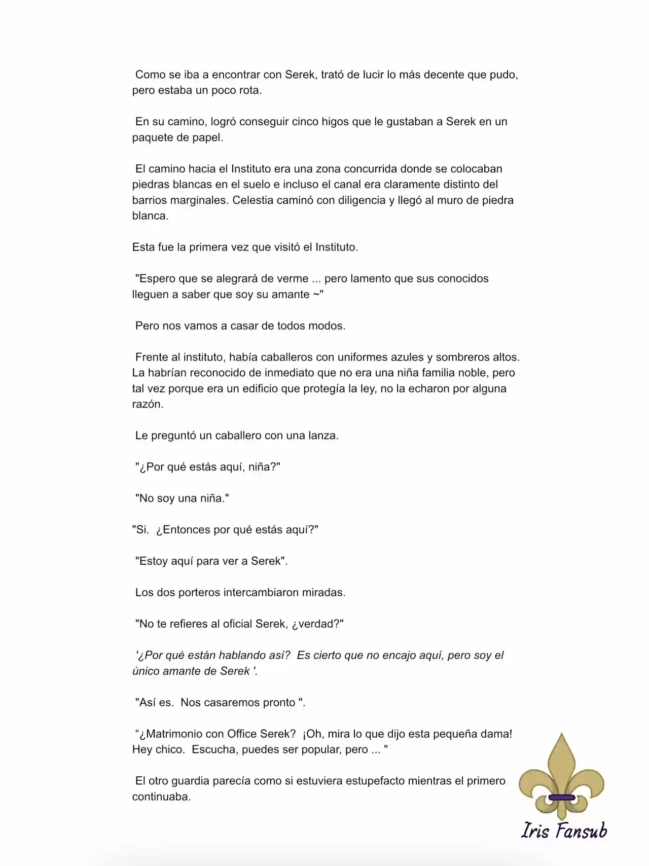 Por Qué El Rey Necesita Una Secretaria (Novela) - Capítulo 1 - Página 6 - LectorTMOo