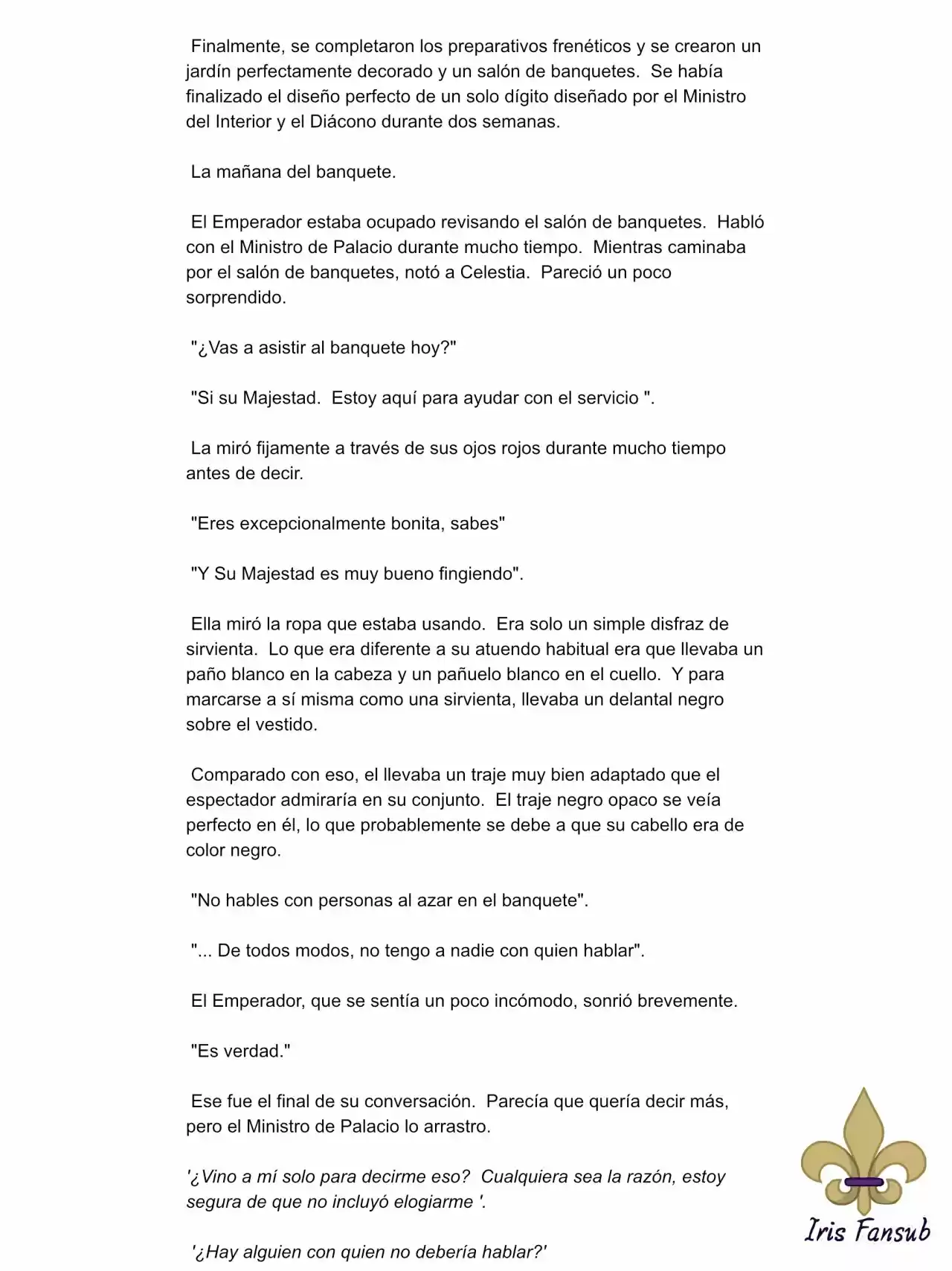Por Qué El Rey Necesita Una Secretaria (Novela) - Capítulo 10 - Página 4 - LectorTMOo