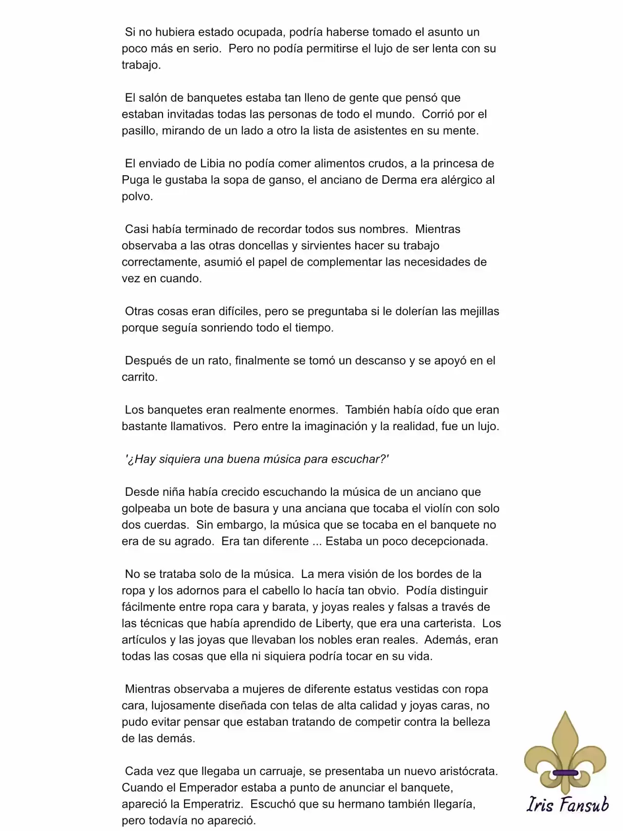 Por Qué El Rey Necesita Una Secretaria (Novela) - Capítulo 10 - Página 5 - LectorTMOo