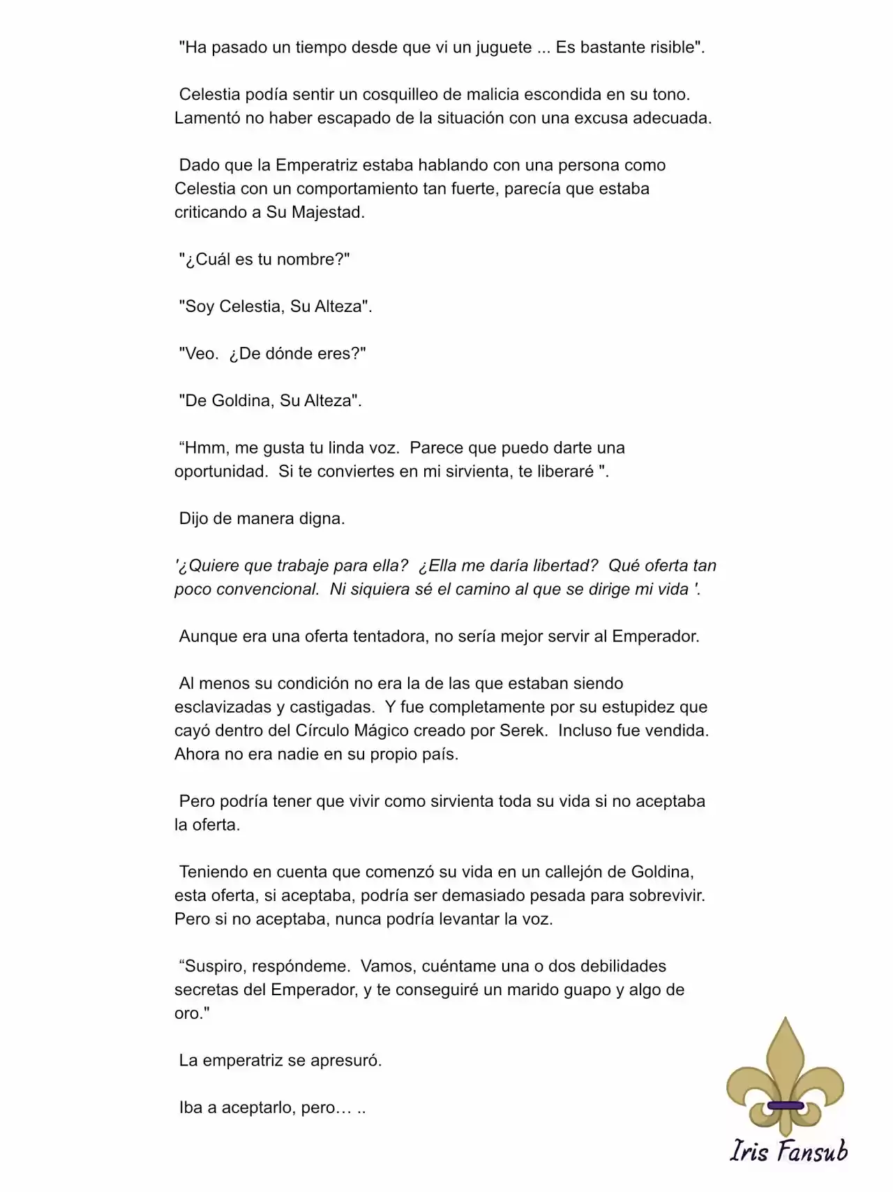 Por Qué El Rey Necesita Una Secretaria (Novela) - Capítulo 11 - Página 3 - LectorTMOo