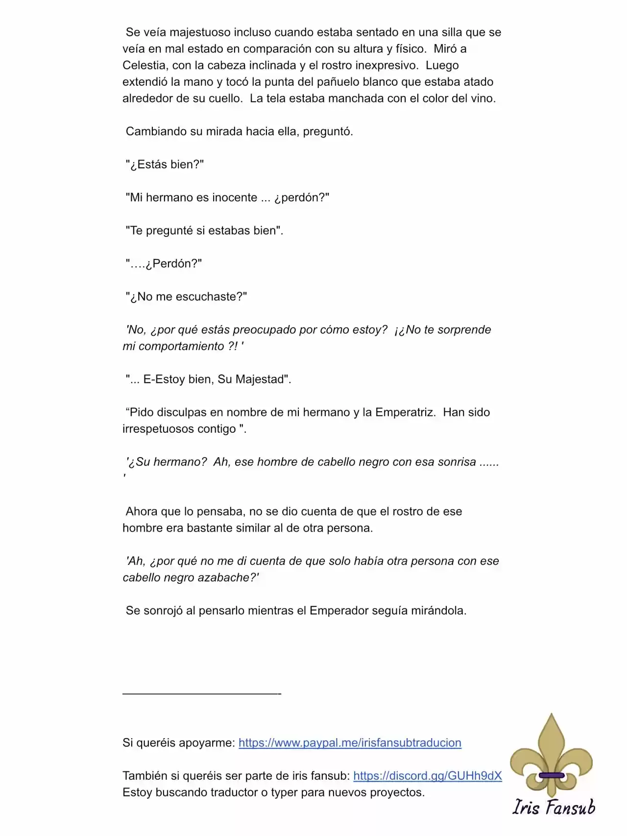 Por Qué El Rey Necesita Una Secretaria (Novela) - Capítulo 11 - Página 8 - LectorTMOo