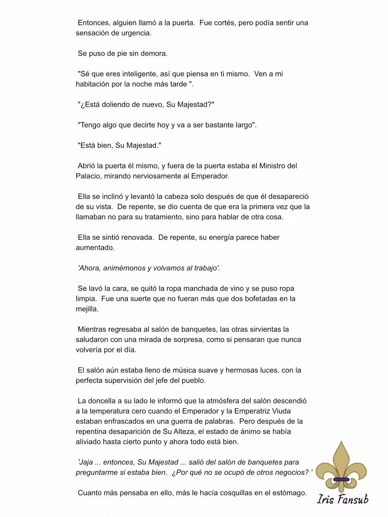 Por Qué El Rey Necesita Una Secretaria (Novela) - Capítulo 12 - Página 3 - LectorTMOo