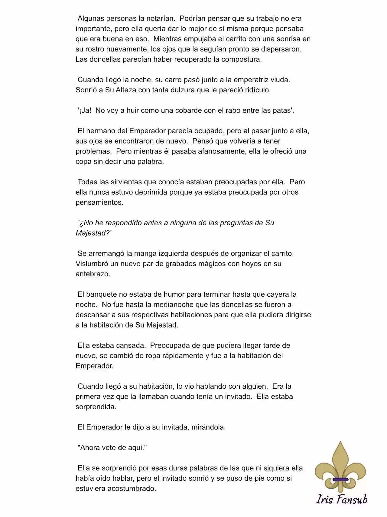 Por Qué El Rey Necesita Una Secretaria (Novela) - Capítulo 12 - Página 4 - LectorTMOo