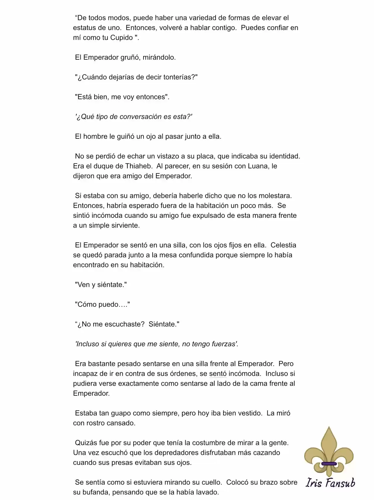 Por Qué El Rey Necesita Una Secretaria (Novela) - Capítulo 12 - Página 5 - LectorTMOo