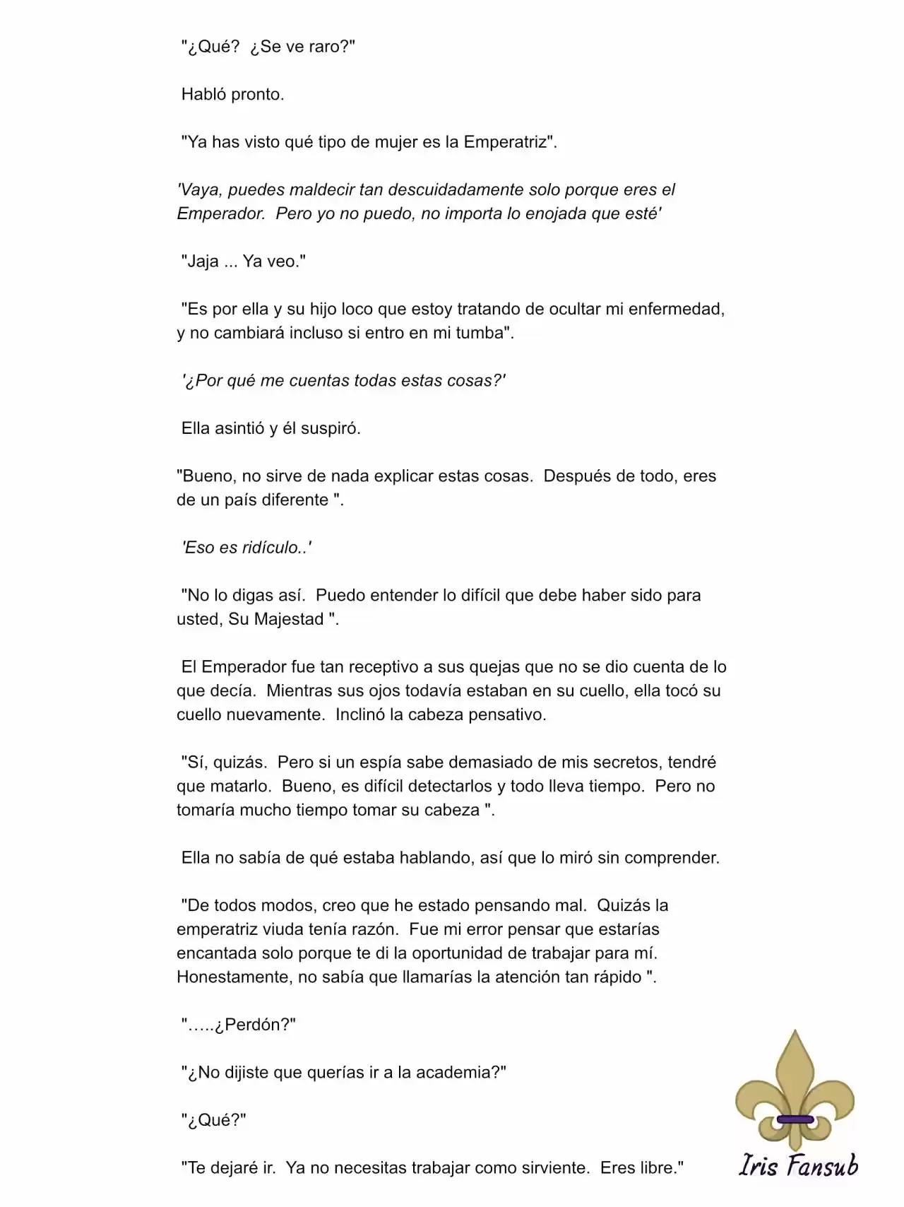 Por Qué El Rey Necesita Una Secretaria (Novela) - Capítulo 12 - Página 6 - LectorTMOo