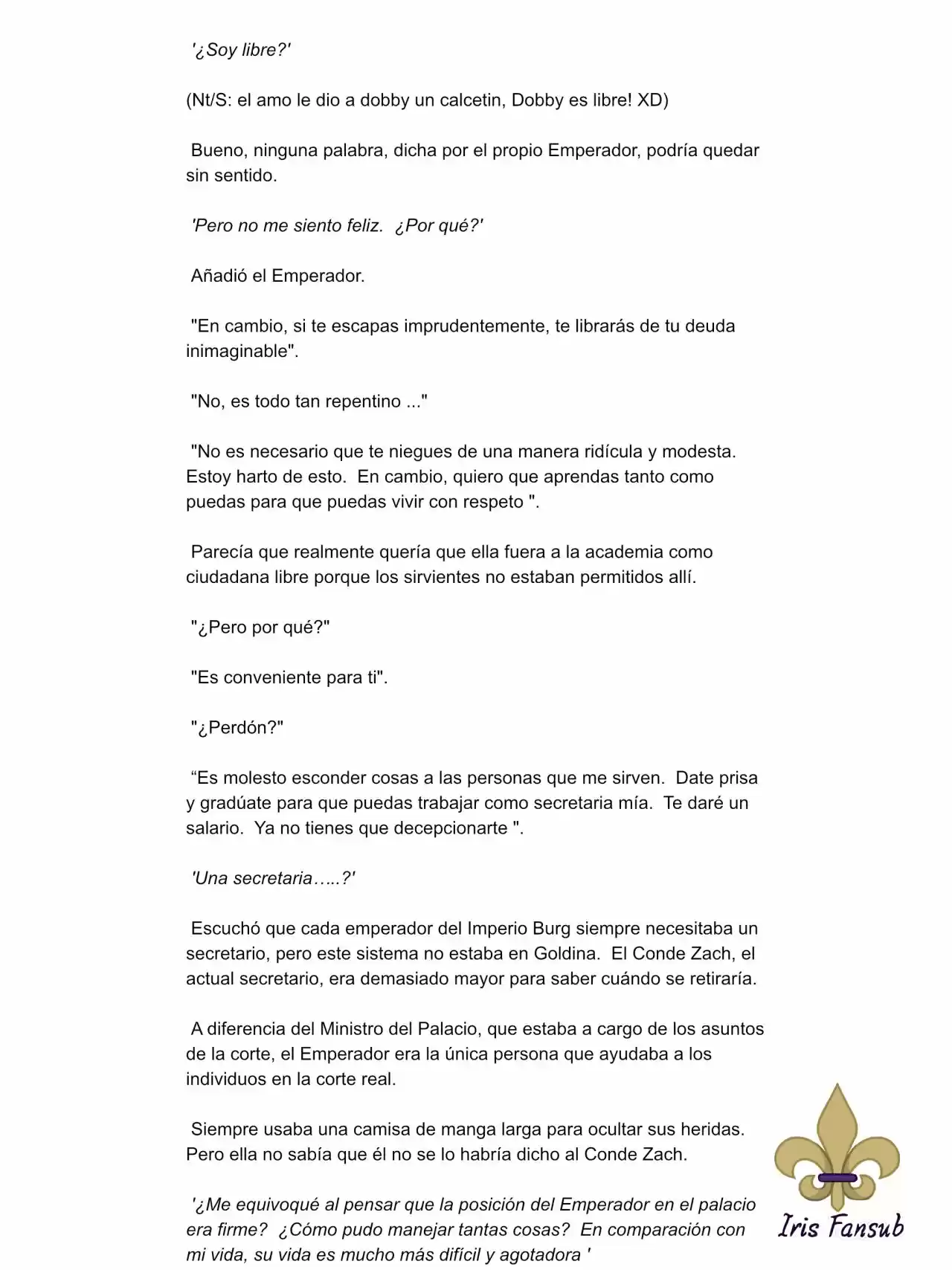 Por Qué El Rey Necesita Una Secretaria (Novela) - Capítulo 12 - Página 7 - LectorTMOo