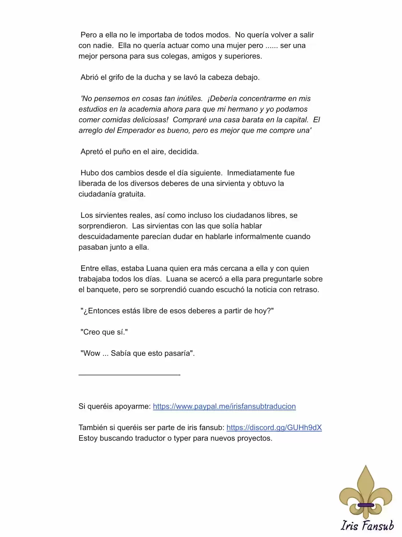 Por Qué El Rey Necesita Una Secretaria (Novela) - Capítulo 13 - Página 8 - LectorTMOo