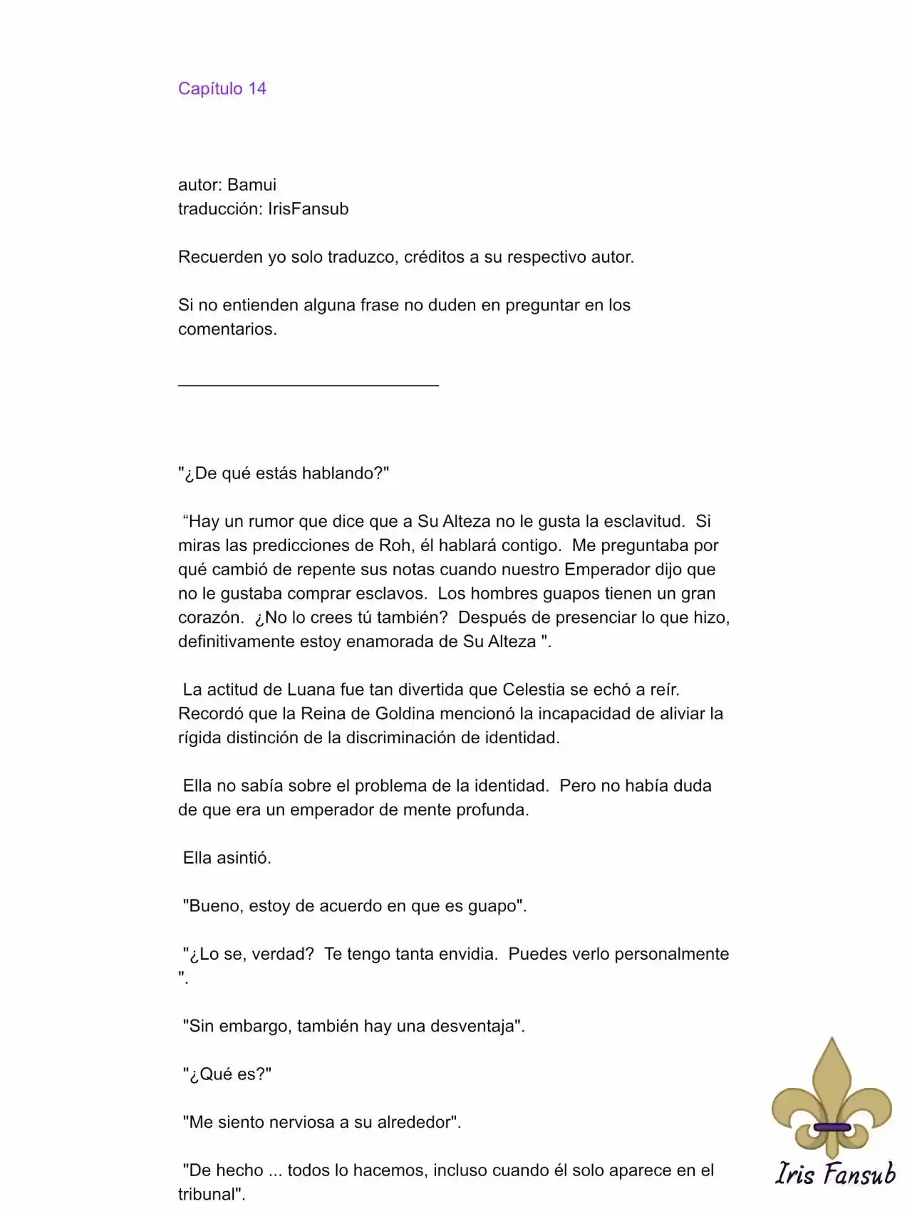 Por Qué El Rey Necesita Una Secretaria (Novela) - Capítulo 14 - Página 2 - LectorTMOo