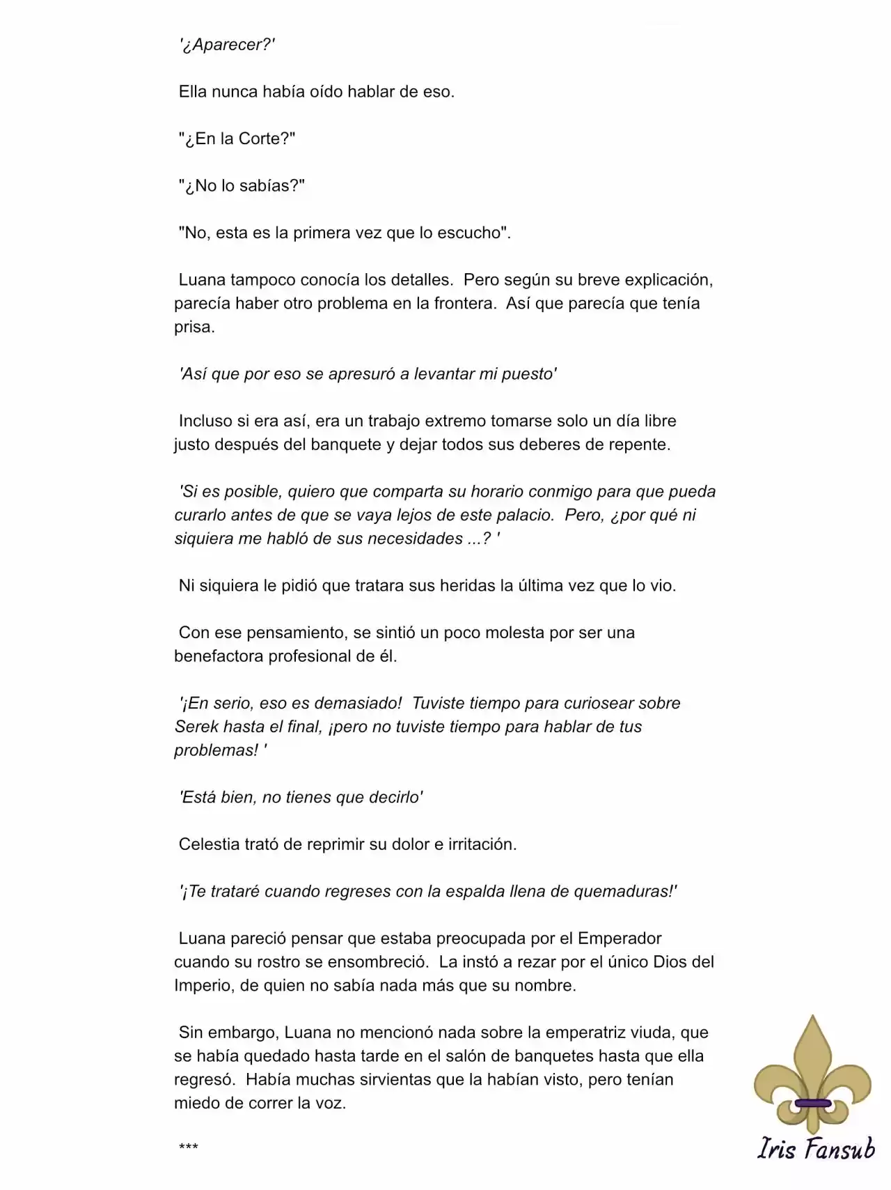 Por Qué El Rey Necesita Una Secretaria (Novela) - Capítulo 14 - Página 3 - LectorTMOo